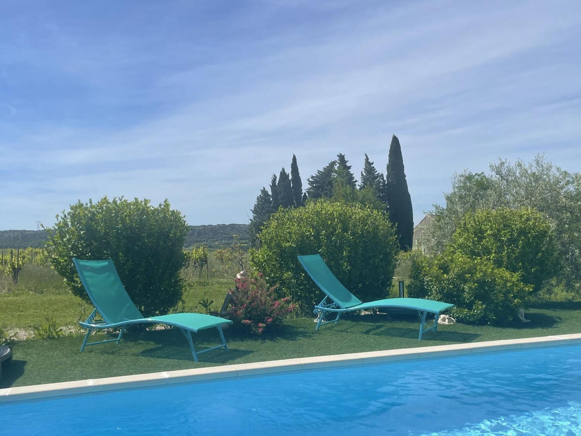 Apartamento Appt 2 Pieces Dans Mas Provencal Roquemaure  Exterior foto